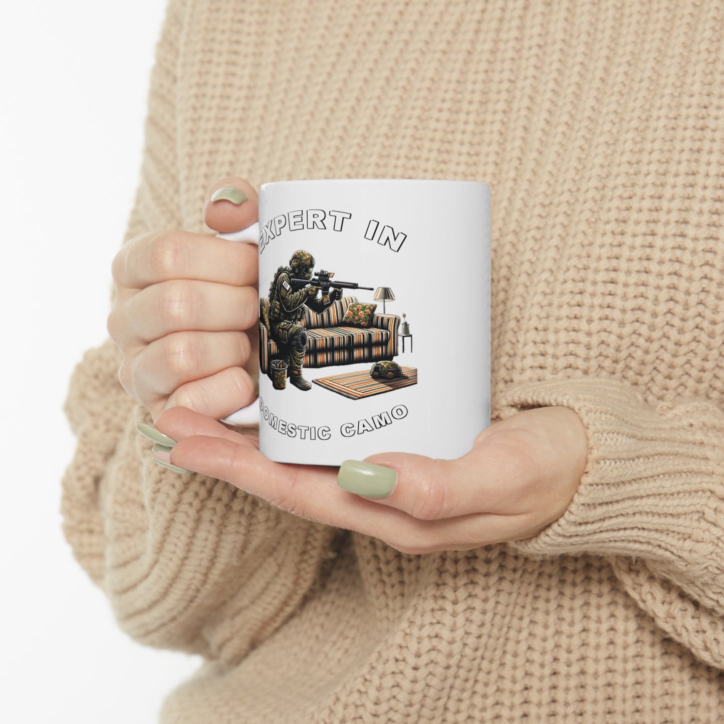 Prime Arsenal Expert In Domestic Camo Mug