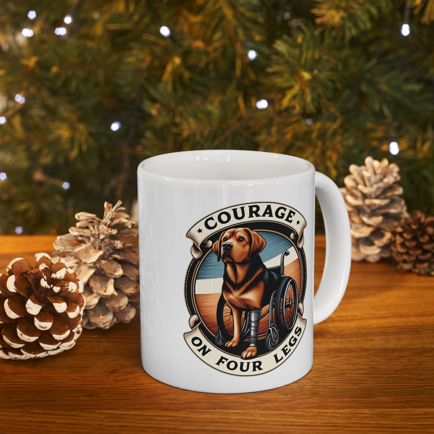 Prime Arsenal Courage On Four Legs Mug