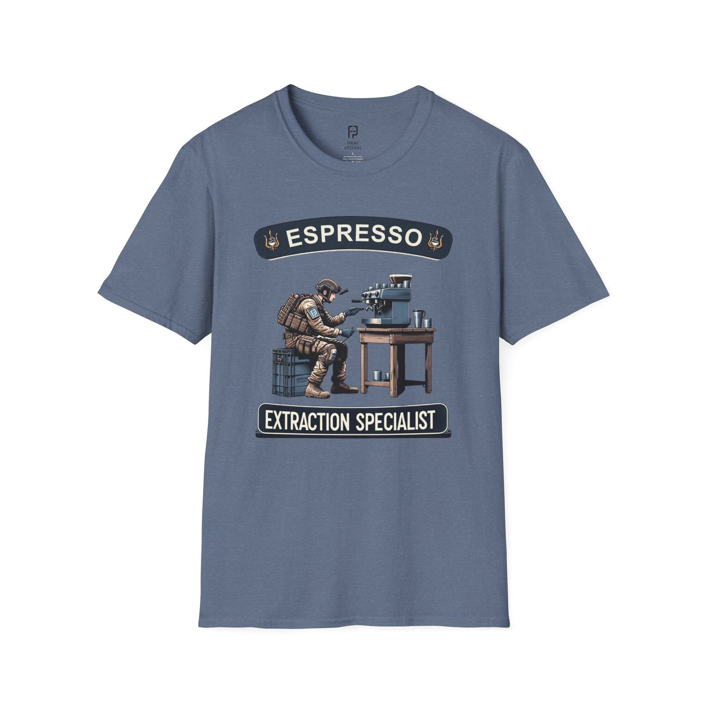 Prime Arsenal Espresso Extraction Specialist Tee