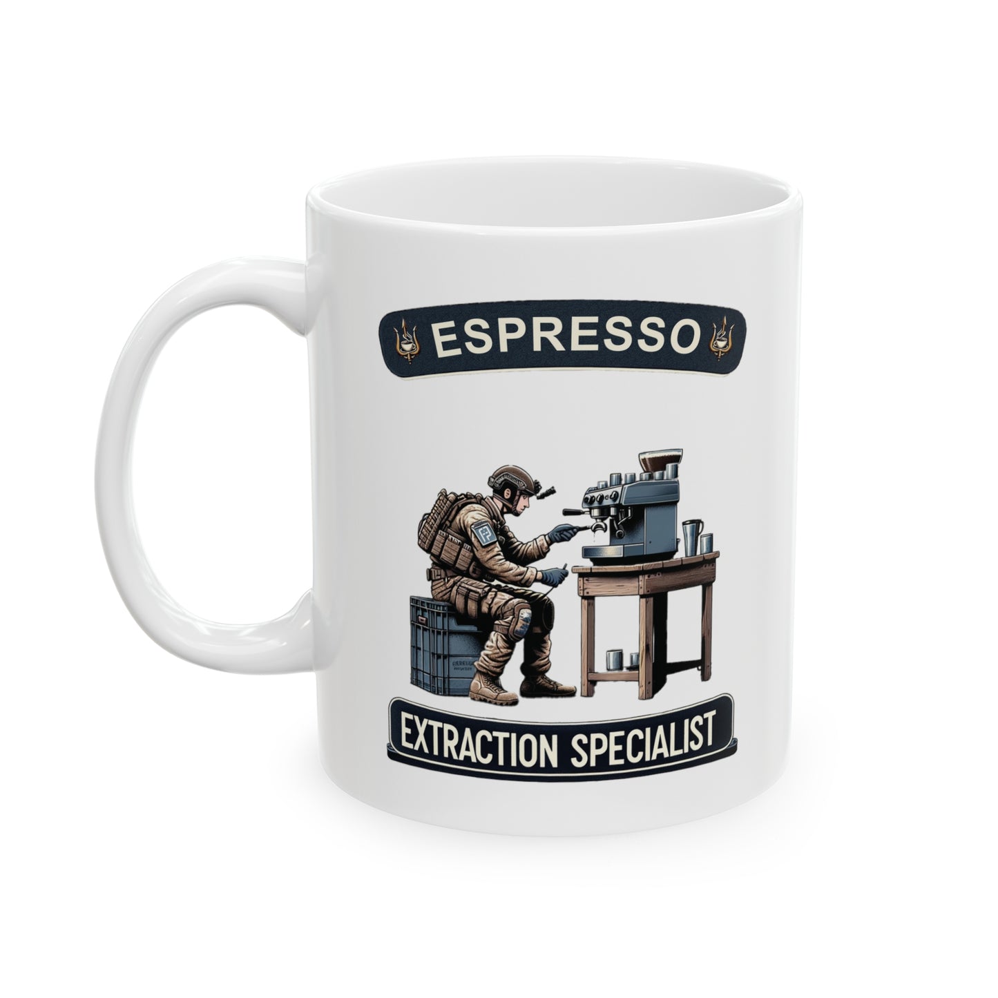 Prime Arsenal Espresso Extraction Specialist Mug