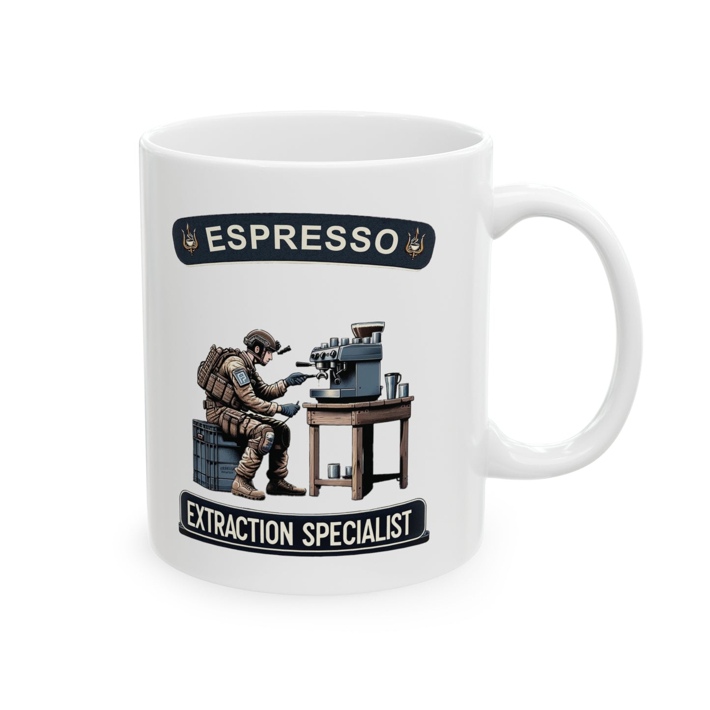 Prime Arsenal Espresso Extraction Specialist Mug