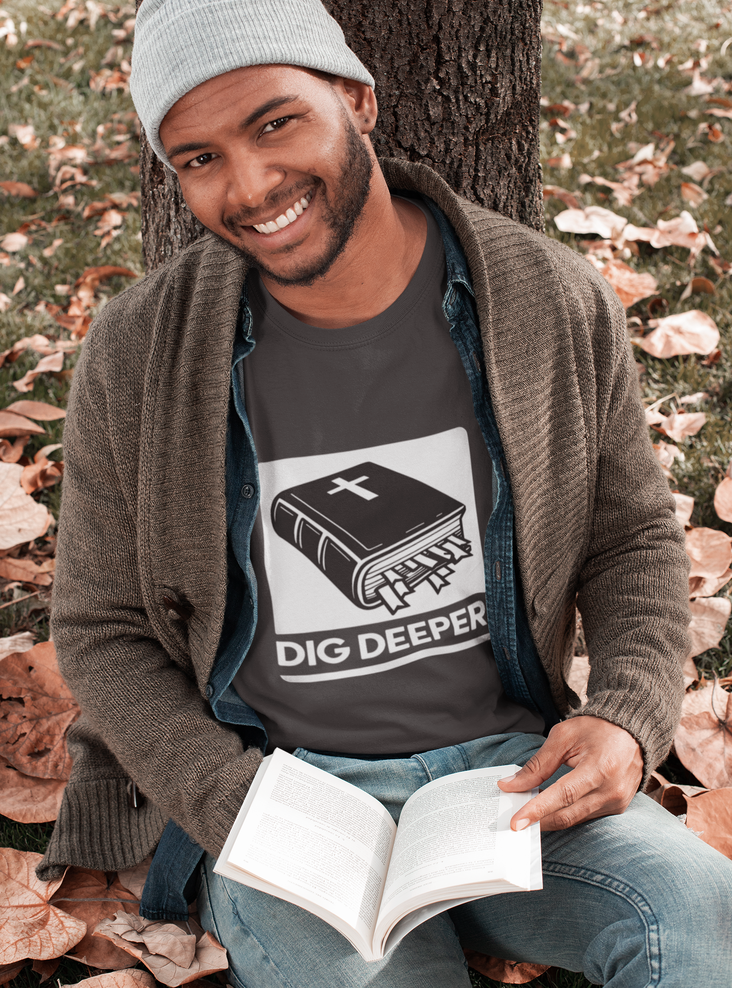 Dig Deeper Bible Tee